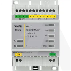 01417 | Home autom. actuator+RGBW 4OUT dimmer