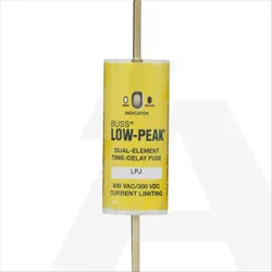 LPJ-100SPI | Fuse link LowPeak (UL standard), class J (time delay) with indicator, 600V AC / 300V