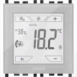 02951.BN | Domotic touch-thermostat 2M neutra