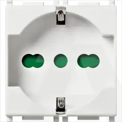 14210 | 2P+E 16A universal outlet white