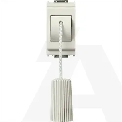 16084.B | 1P NO 10A cord-operated push white