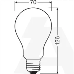 PARATHOM CL A GL FR 150 non dim 17W/827 E27