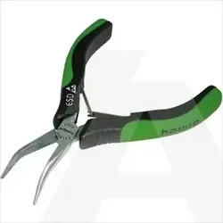 211856 | ESD long nose pliers bent 130 mm