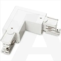 169705 | LINK TRIMLESS L-CONNECTOR LEFT WHITE