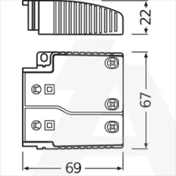 OT CABLE CLAMP B-STYLE LP