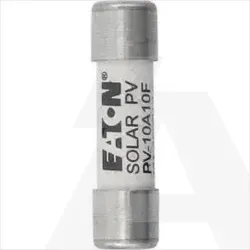 PV-10A10F | High speed photovoltaic ferule fuse link, 10x38mm, 1000V DC, 10A cylindrical
