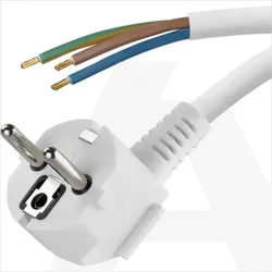 S14325 Priključna vrvica PVC 315mm bijela 5M