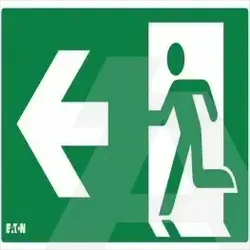 LUM10588 | Horizontal pictogram Arrow Left PL, ISO 7010 for emergency luminaire CrystalWay 30M