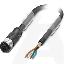 1425532 | SAC-4P- 3,0-PVC/M12FS SH