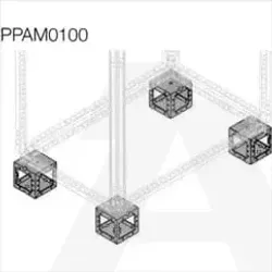 PPAM0100 | 4 POCINCANA PODNOZJA H=100MM