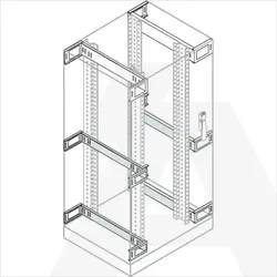 EB6106 | CROSSPIECES MOUNT.RACK MID./BOT.D=600