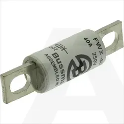 FWX-40A | High speed fuse link, US version, 250V AC / 250V DC, 40A