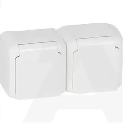 278602L | Uticnica 2X2P+E Bijela
