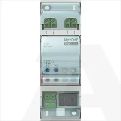 F430V10 | AKTUATOR 2X 0-10V 2 DIN MOD