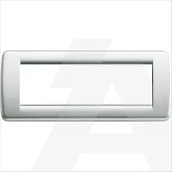 16756.21 | Rond plate 6M metal metall. Silve