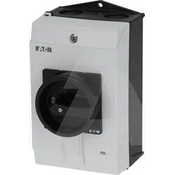 P1-40/I2/SVB-SW/HI11 | Main switch, 3-pole+1no1nc, 40A, in plastic.enclosure, IP65