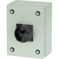 P1-40/SE1/SVB-SW | Main switch, 3-pole, 40A, in sheet-steel enclosure, IP65