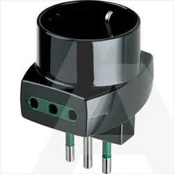 00322 | S11 multi-adaptor+2P11+P30 outlets bl