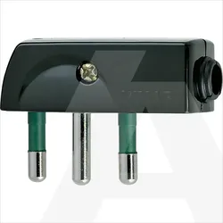 00207 | 2P+E 16A SPA17 90 -plug black