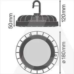 HIGH BAY COMP V 83W 865 110DEG IP65 LEDV