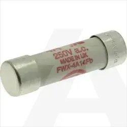 FWX-4A14F | High speed ferule fuse link, US version, 14x51mm, 250V AC / 250V DC, 4A