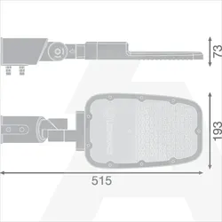 SL AREA SPD MD V 65W 727 RV30ST GY