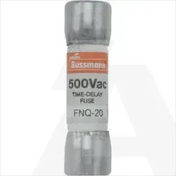 FNQ-20 | Fuse link (UL standard), Class Supplemental (Time-delay), 500V AC, 20A