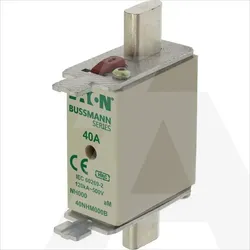 40NHM000B | NH fuse aM 500V 40A 000 dual indication