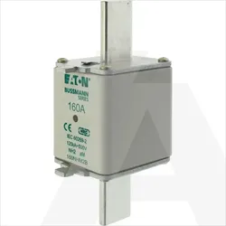 160NHM2B | NH fuse aM 500V 160A 2 dual indication
