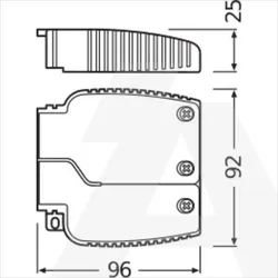 OT CABLE CLAMP A-STYLE TL