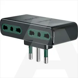 01165 | Multi-adaptor S17 +4P17/11 outlet bla