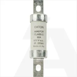 80K07CR | Fuse link HRC II, 600V / 250V DC, 80A