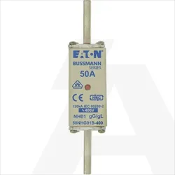 50NHG01B-400 | NH fuse gG 400V 50A 01 dual indication