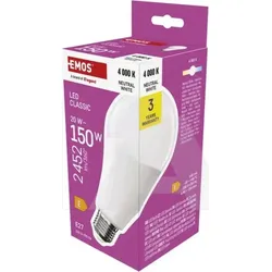 ZQ5E83 LED žarulja Classic A80 / E27 / 20 W (150 W) / 2452 lm / Neutralna bijela
