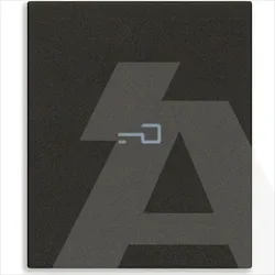 31000A.2PG | Axial button 2M key symbol black