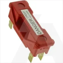 RS100RED | Red warning carrier for Fuse holder BS88 (Red Spot Series) 100A
