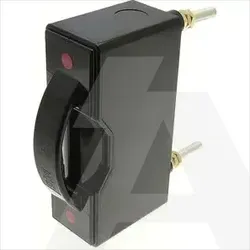 RS200P | Fuse holder BS88 (Red Spot Series) back stud connected, 690V AC, 200A, Black