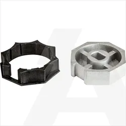 ZXVO | Pair of octagonal adaptors D60mm