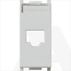 14338.C.SL | RJ45 AMP Avaya adaptor Silver