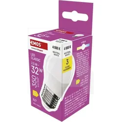 ZQ6D13 LED žarulja Classic Mini Globe / E27 / 25 W (32 W) / 350 lm / Neutralna bijela