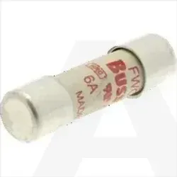 FWC-6A10F | High speed ferule fuse link, US version, 10x38mm, 600V AC / 700V DC, 6A