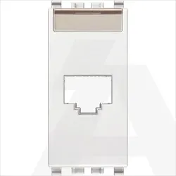 20338.C.B | RJ45 AMP Avaya adaptor white