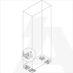 ZN1041 | 4 ADAPTERA ZA PRICVRSCIVANJE ZA AM2/IS