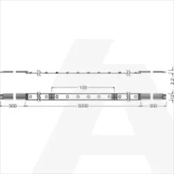 LED traka LS PFM-1000/RGBW/827/5