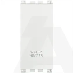 19016.2.WH.B | 2P20AX 1-way switch WATER/HEAT