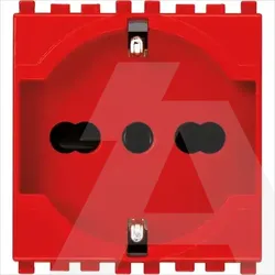 20210.R | 2P+E 16A universal outlet red