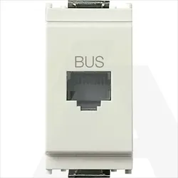 16339.B | BUS RJ11phone jack white