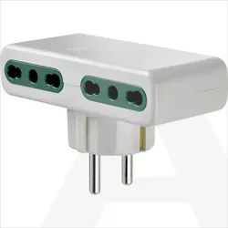 01166.B | Multi-adaptor S31 +4P17/11white