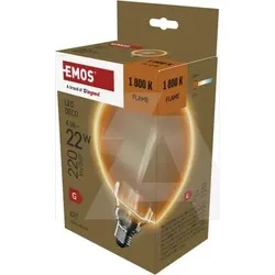 Z5BO11 LED žarulja DECO G130OA / E27 / 4 W (22 W) / 220 lm / flame