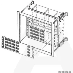 1SEP102223R0002 | SLIMLINE CASSETTE 185MM/1000MM RAL 7012